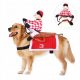  Costume da equitazione per cani per Halloween e Natale