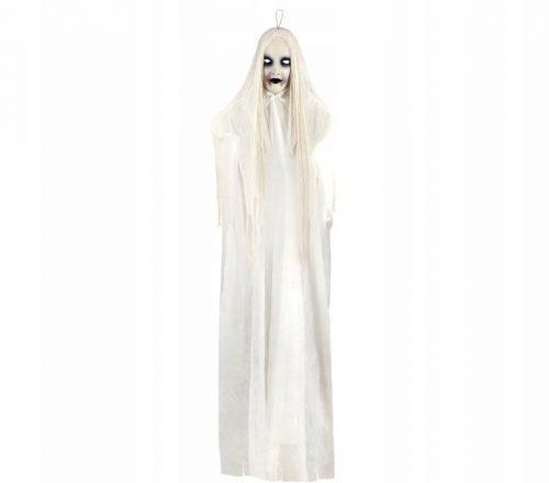  GHOST PHANTOM bianco da donna grande decorazione HALLOWEEN appesa 360 cm