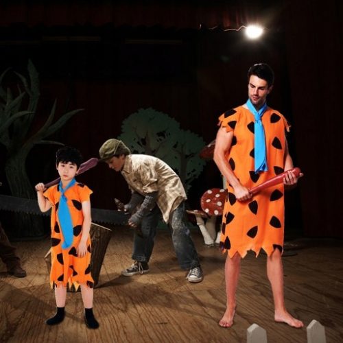  1 set del costume dei Flintstones per adulto