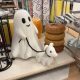  Figurina di cane di Halloween, fantasma ambulante, per decorazioni spettrali