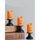  Candele LED colorate senza fiamma a forma di zucca - Decorazioni di Halloween