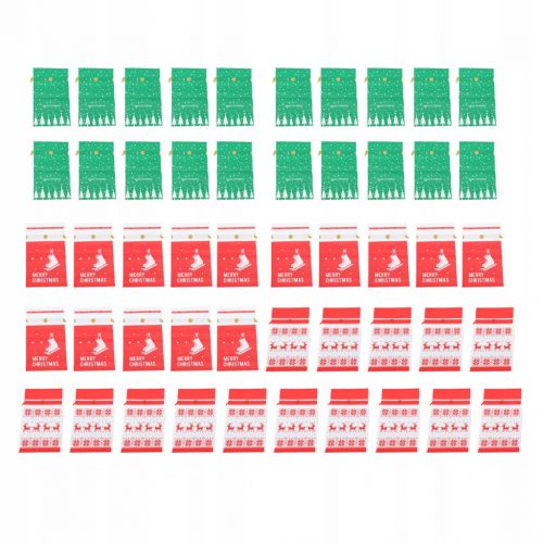  Sacchetti di caramelle natalizie da 50 pezzi per feste di compleanno e Halloween