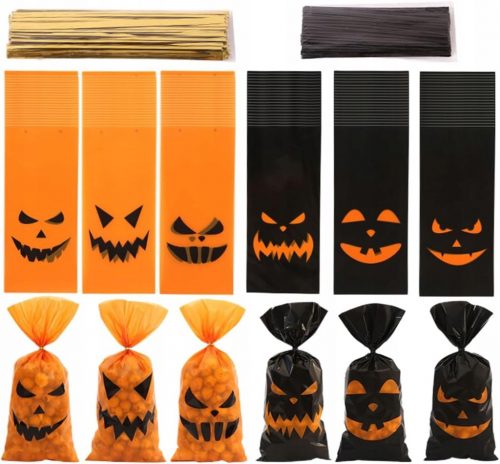  120x BUSTE PER DOLCI HALLOWEEN CONFEZIONE PER DOLCI HALLOWEEN