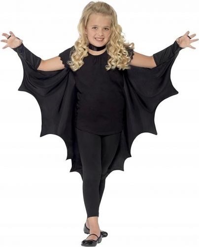  COSTUME DI HALLOWEEN DA PIPISTRELLO MONOUSO PER BAMBINO, COSTUME CON MANTELLO