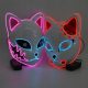  Maschera luminosa di Halloween Maschera luminosa a LED