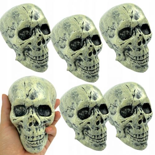  Decorazione Teschio Halloween 6 pz. Scheletro del cranio