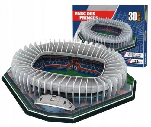  PUZZLE 3D PARCO DEI PRINCIPI STADIO DI CALCIO DEL PSG PARIGI 123 ELEMENTI