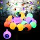  LUCI HALOWEEN A LED Decora, Ghost Eye 3M 20LED