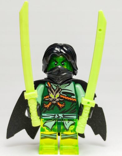  Figura LEGO Ninjago - Morro con mantello - njo163 + armi