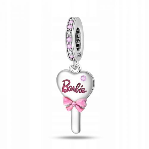  Barbie Charms Pennello Specchio Pendente S925 - Un'aggiunta ai tuoi gioielli