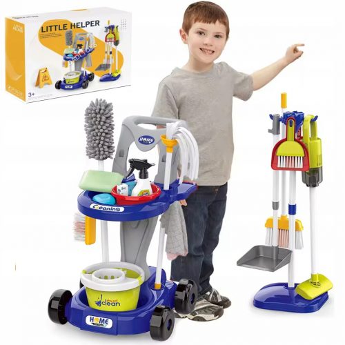  SET PULIZIA GRANDE ASPIRATORE VERTICALE MOP MATADI 29 AKC. PER I BAMBINI