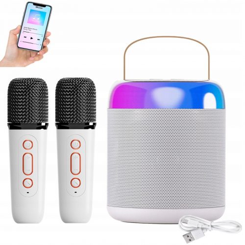  MICROFONO E ALTOPARLANTE PORTATILE, MINI KARAOKE, ALTOPARLANTE BT WIRELESS