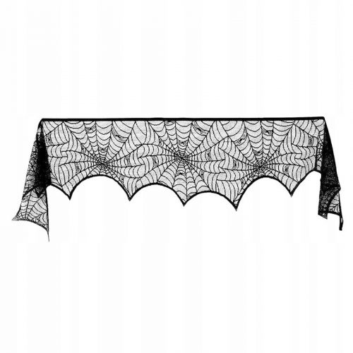  Tessuto per camino Halloween Spider Web, materiale: pizzo di poliestere