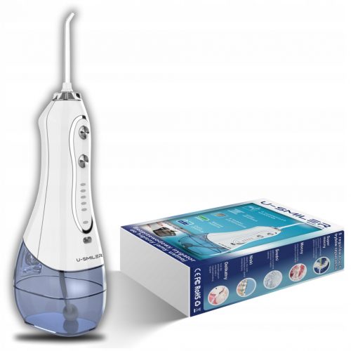  Irrigatore dentale wireless U-SMILER con 8 ugelli per acqua calda