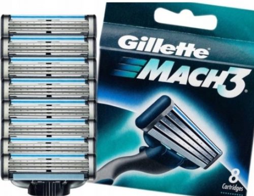  Cartucce per rasoio Gillette Mach3 8 pezzi