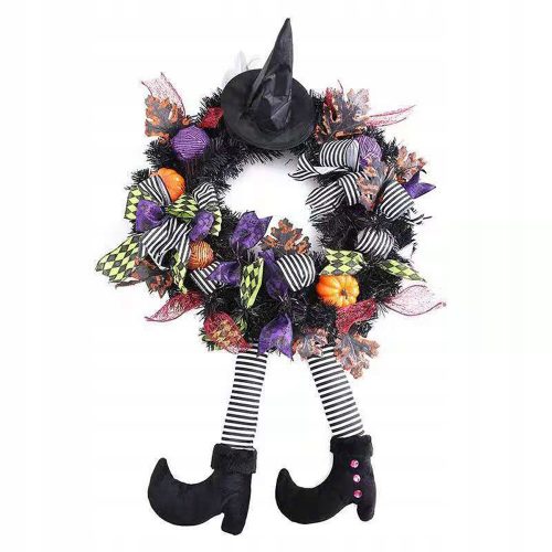  Ghirlande di Halloween con cappello per decorare le porte