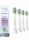  Confezione da 4 testine di ricambio compatibili e HX9004 per Philips Sonicare