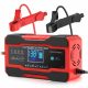  POTENTE RADDRIZZATORE BATTERIA LCD 12V 24V 10A FUNZIONE RIPARAZIONE CARICABATTERIA