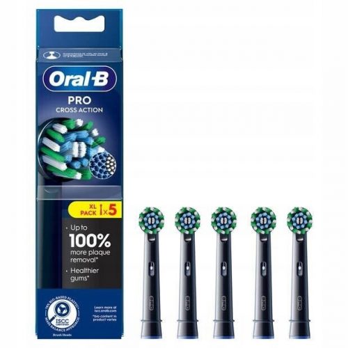  Braun ORAL B CROSS ACTION PRO PUNTE NERE 5 PZ