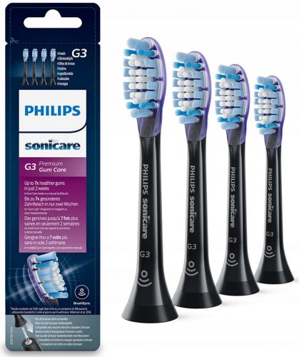  Testina di ricambio G3 compatibile per Philips Sonicare 4 Pack