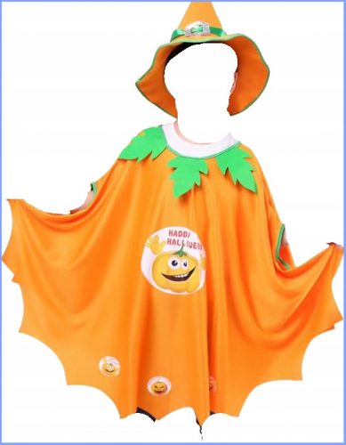  Mantello per costume di Halloween con cappello. Costume per bambini