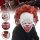  MASCHERA DA CLOWN CON LED, COSTUME DA JOKER COSPLAY PER HALLOWEEN