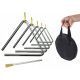  SET STRUMENTO MUSICALE TRIANGOLO + BASTONE 5 PZ + COPERCHIO -MONTESSORI