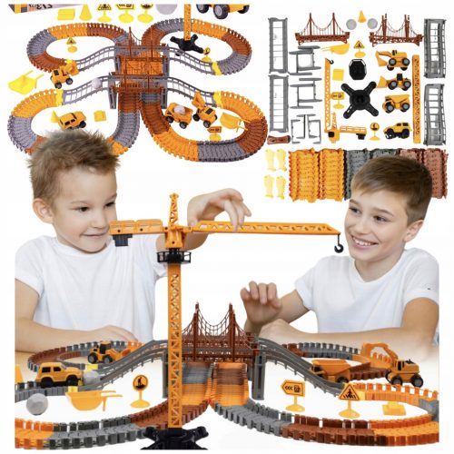  PISTA AUTOMOBILE PER BAMBINI GRANDE SET REGALO