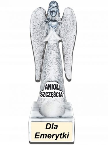  Angelo della felicità per un pensionato Statuetta Regalo di pensionamento per la felicità