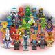  BLOCCHI NINJAGO MINI FIGURINE NINJA SET DA 24 PEZZI