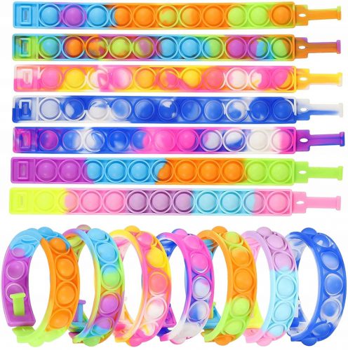  BRACCIALE A FASCIA GIOCATTOLO PUSH BUBBLE DA 20 pezzi GIOCATTOLO POP IT