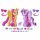  STATUINE MLP SET DA 2 ALICORN SUNNY STARSCOUT E TWILIGHT SPARKLE + EXTRA