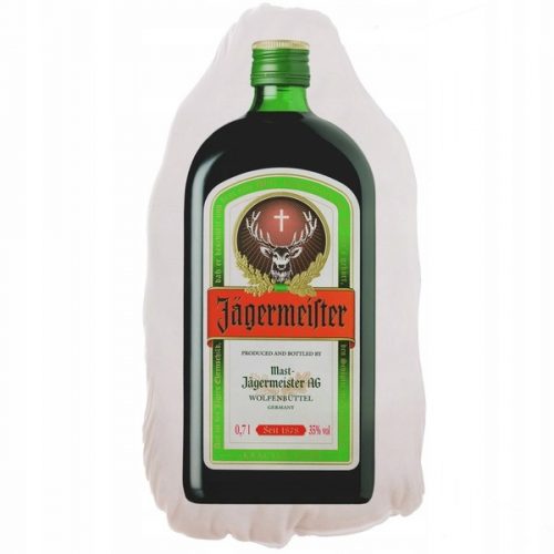  Cuscino decorativo bottiglia decorativa Jagermeister