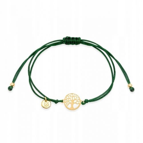  Bracciale in corda placcata oro con albero ANIA KRUK