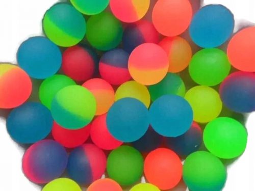  Set di palline di gomma colorate, 100 pz.