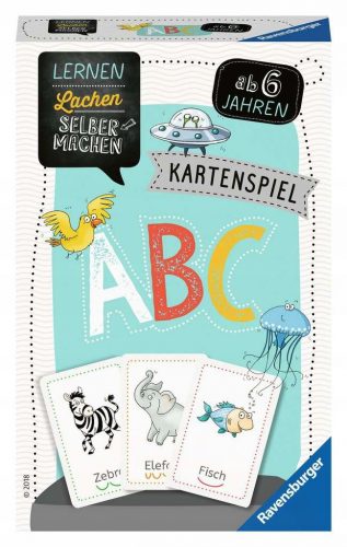  Gioco da tavolo Ravensburger Gioco educativo Kartenspiel ABC Impara a ridere