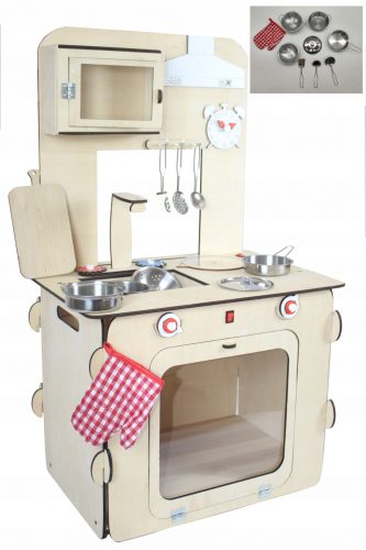  Cucina in legno per bambini, luci a LED, accessori per bruciatori, PRODUTTORE POLACCO!