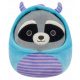  Peluche Squishmallows Rocky Raccoon in costume da mostro, 19 cm