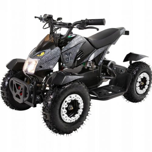  Quad Atv Elettrico Cobra 800 Watt (Nero/Grigio)