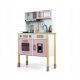  CUCINA IN LEGNO SONORA ILLUMINAZIONE MILLY MALLY BJORN FUOCHI ROSA