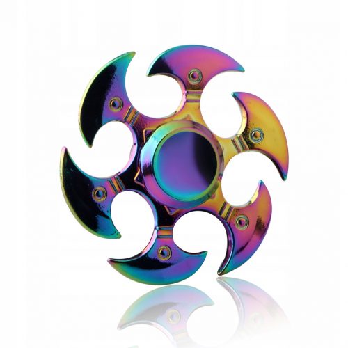  Cuscinetto di sicurezza Rainbow Metal Finger Spinner R118