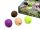  Palla antistress 3 pz NEON in rete Sensory Stress Fidget Ball Fusion