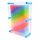  BACHECA ARCOBALENO 3D PINART GADGET SENSORIALE COLORATO ART