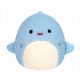  Squishmallows FUZZAMALLOWS Peloso mascotte Davie Shark 30 cm