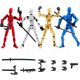  T13 TITAN 13 ACTION FIGURINE SET DECORAZIONI DA SCRIVANIA STAMPA 3D 4 PZ