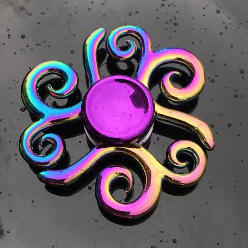 SPINNER FIDGET HAND SPINER METALLIZZATO METALLIZZATO COL