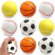  8 PALLE ANTISTRESS IN SCHIUMA CALCIO TENNIS BASKET BASEBALL