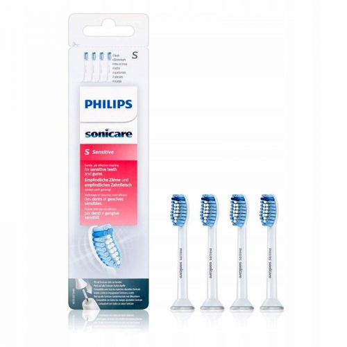  Testine per spazzolino Philips Sonicare hx6054 Sensitive S, 4 pezzi