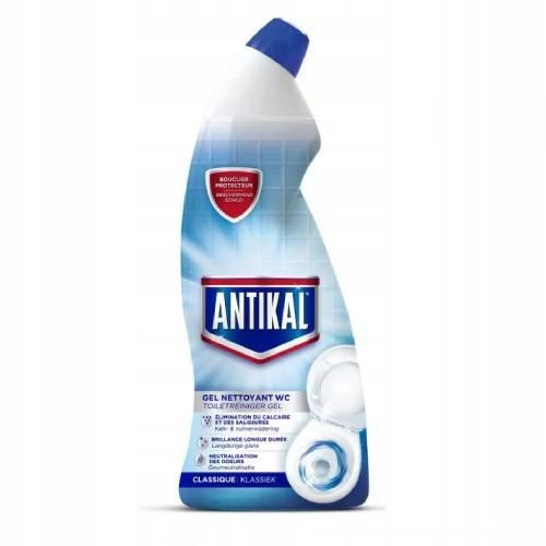  Antikal WC gel detergente per WC, pulizia rubinetti 750 ml