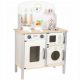  CUCINA IN LEGNO BIANCO PER BAMBINI LITTLEKIDDOPLAY LAVATRICE MICROONDE